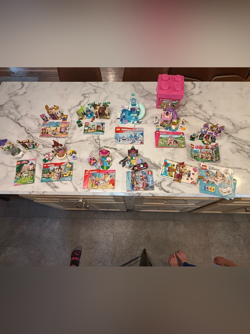 LEGO Juniors Pink Kids Toy Playset Collection
